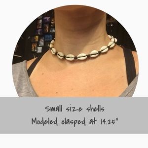 Hawaiian Cowrie Shell Choker Surfer Style